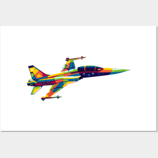 F-5E/F Tiger II Light Aircraft Posters and Art